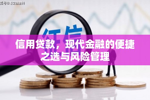 黄平信用贷款，现代金融的便捷之选与风险管理