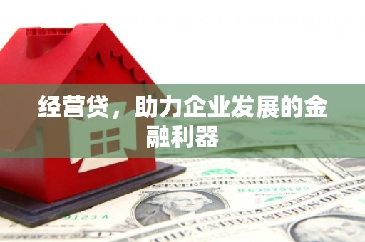 黄平经营贷，助力企业发展的金融利器