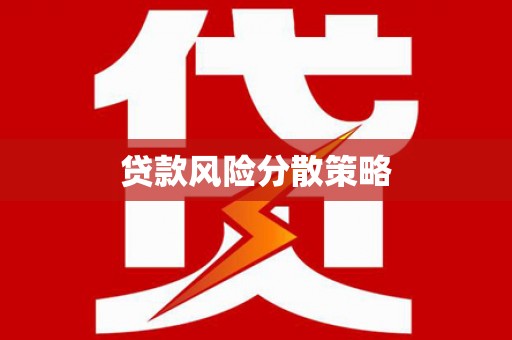 黄平贷款风险分散策略