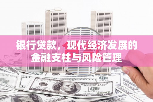 黄平银行贷款，现代经济发展的金融支柱与风险管理