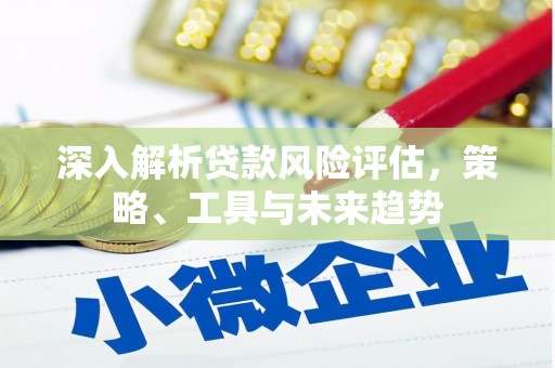黄平深入解析贷款风险评估，策略、工具与未来趋势