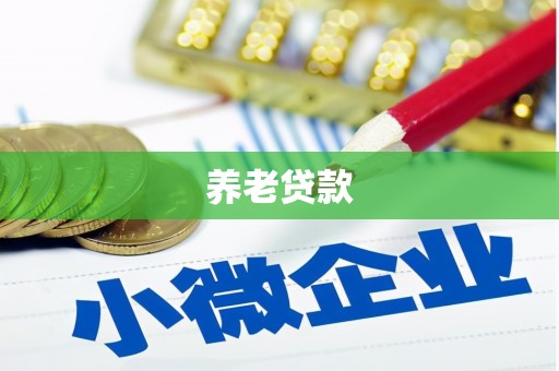 黄平养老贷款