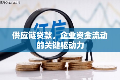 黄平供应链贷款，企业资金流动的关键驱动力