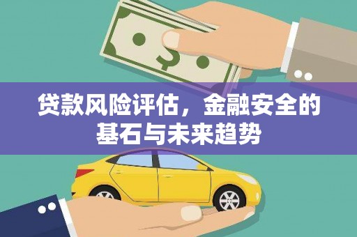 黄平贷款风险评估，金融安全的基石与未来趋势