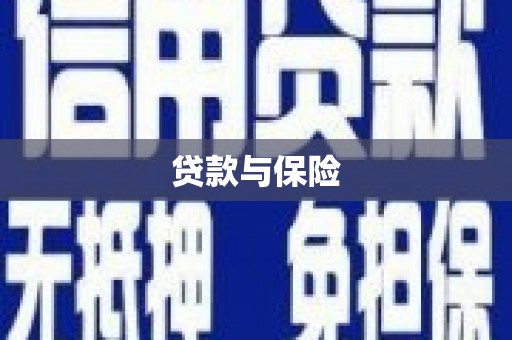 黄平贷款与保险