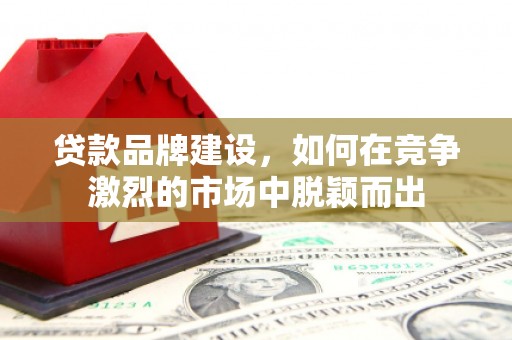 黄平贷款品牌建设，如何在竞争激烈的市场中脱颖而出