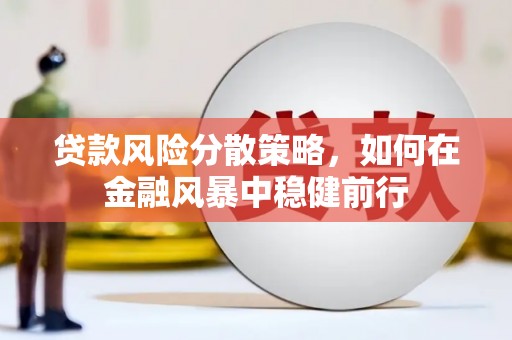 黄平贷款风险分散策略，如何在金融风暴中稳健前行