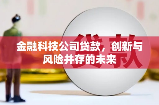 黄平金融科技公司贷款，创新与风险并存的未来