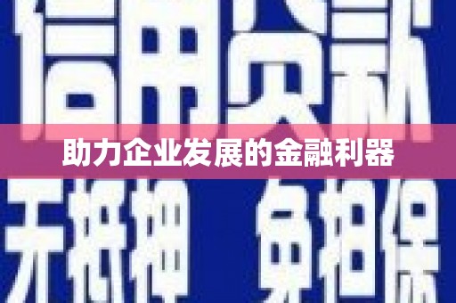 黄平助力企业发展的金融利器