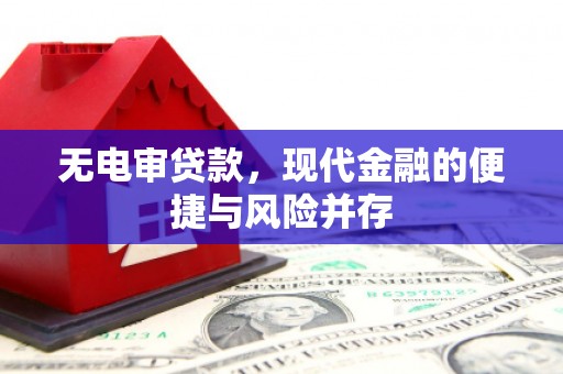 黄平无电审贷款，现代金融的便捷与风险并存