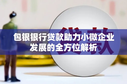 黄平包银银行贷款助力小微企业发展的全方位解析