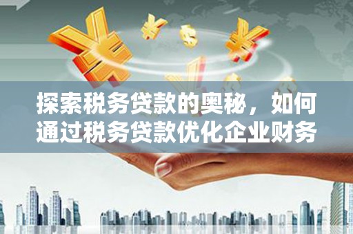 黄平探索税务贷款的奥秘，如何通过税务贷款优化企业财务