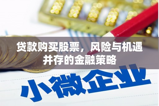 黄平贷款购买股票，风险与机遇并存的金融策略