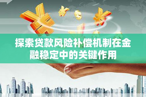 黄平探索贷款风险补偿机制在金融稳定中的关键作用