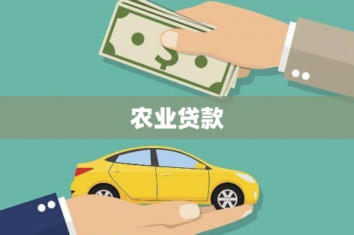 黄平农业贷款