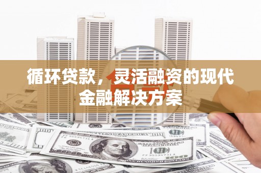 黄平循环贷款，灵活融资的现代金融解决方案