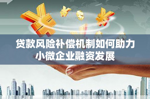 黄平贷款风险补偿机制如何助力小微企业融资发展