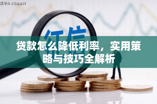 黄平贷款怎么降低利率，实用策略与技巧全解析