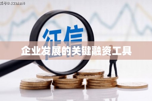 黄平企业发展的关键融资工具