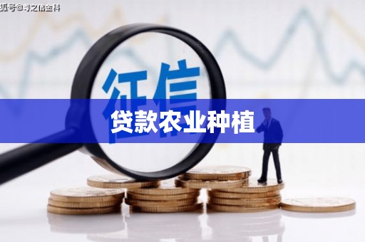 黄平贷款农业种植