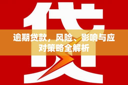 黄平逾期贷款，风险、影响与应对策略全解析