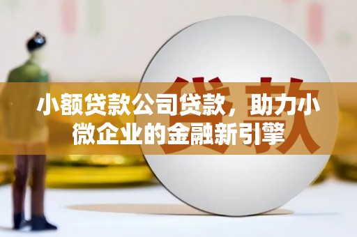 黄平小额贷款公司贷款，助力小微企业的金融新引擎