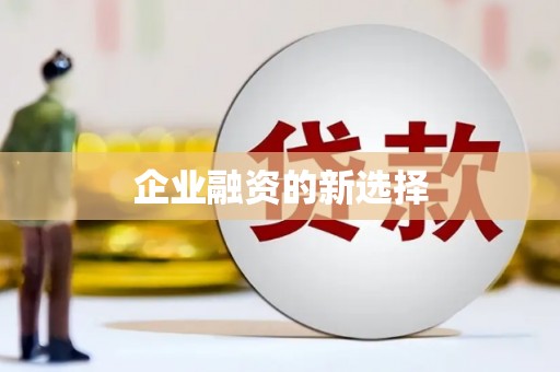 黄平企业融资的新选择