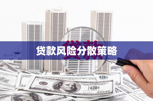 黄平贷款风险分散策略