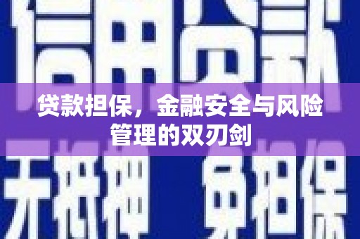 黄平贷款担保，金融安全与风险管理的双刃剑