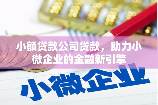 黄平小额贷款公司贷款，助力小微企业的金融新引擎